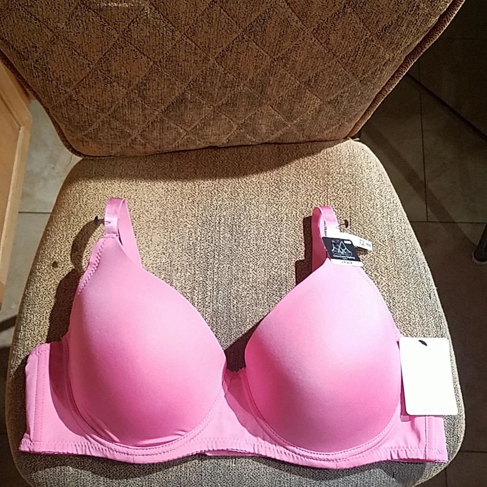 French Affair Underwire Pink Bra NWT - Picture 1 of 4